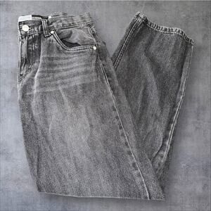 Levis Silvertab Womens 28x30 Black Faded Straight Leg Loose Fit Fit Denim Jeans